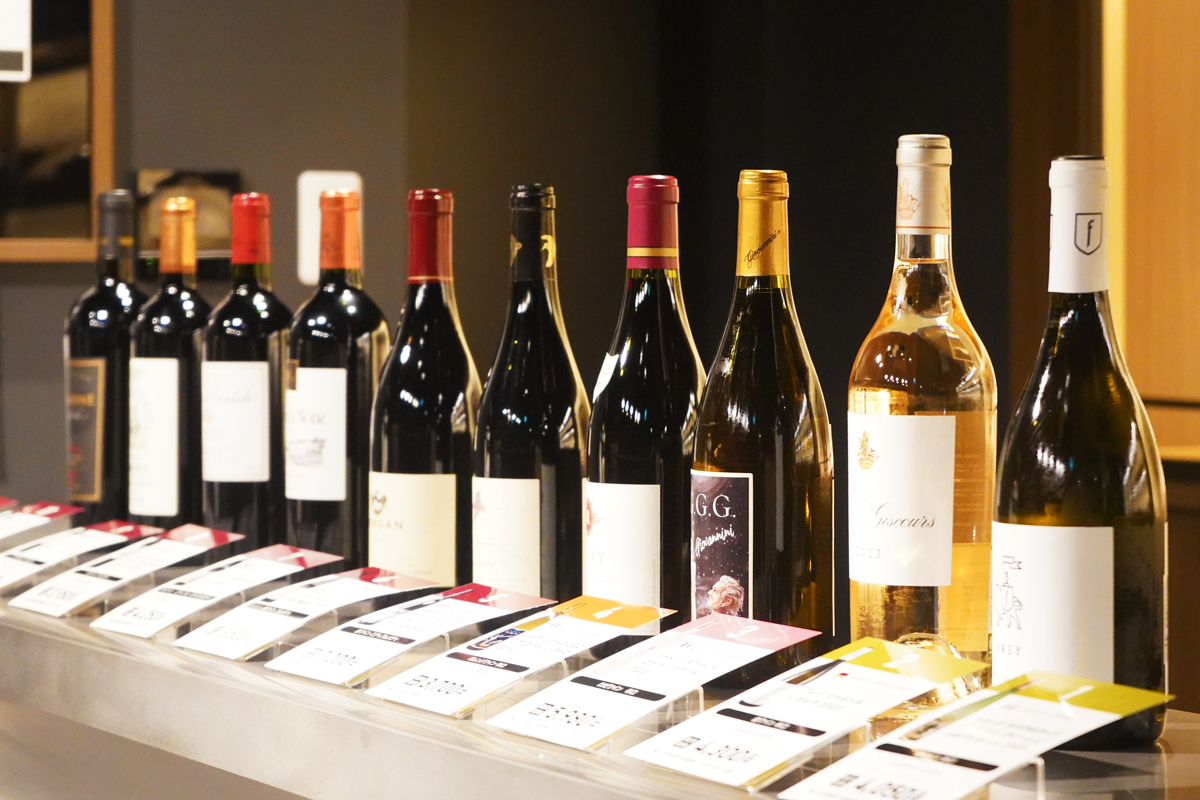 ワインショップフジ 試飲即売会の様子