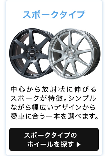スポークタイプ