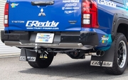 トラスト マフラー GReddy クロスエキゾースト S-STYLE 品番：10133901・分割/口径：2分割/60φ、テール形状：90φ デュアル 適合：トライトン 3DF-LC2T 2024/2～  TRUST 