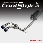 クールスタイルIIマフラー 車関連ショップ様送りは送料無料 (個人宅は別途送料) 車種：AZワゴン 類別：CBA-/DBA- 型式：MJ23S 年式：08/09-12/12 2010/4以降の4WD(NA)、DBA- 4WD(TURBO)は適合外、グレード　カスタムスタイル用 形状：KC-1 (Titan) 素材：S3 テール外径：75 x 2 パイプ径：45 分割数：2 HKS 
