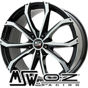 MSW 48(グロスブラックポリッシュ) MSW by OZ Racing フジオリジナル
