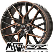 MSW 74(マットブラックカッパーフルポリッシュ) MSW by OZ Racing フジオリジナル