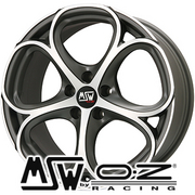 MSW 82(マットガンメタルフルポリッシュ) MSW by OZ Racing フジオリジナル