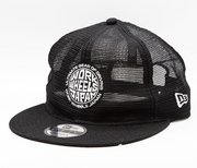 【通販限定/店舗受け取り不可】NEW ERA CAP 9FIFTY ALL MESH WORK WHEELS WORKホイールと同時購入で送料無料!! WORKと世界的な人気ブランドNew Eraとのコラボレーションが実現しました。 WORK 