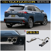 ガナドール マフラー Vertex 4WD/SUV【取付店のみ送料無料(車関係以外の法人・個人宅・沖縄・離島除く)】 2025.5～（R7.5～） 6AA-ZVG13（2WD） ハイブリッド　Z/S/G　 φ85 サークル（左右4本出し） テール材質/ステンレス（ポリッシュ仕上げ） 本体材質/ステンレス GANADOR 
