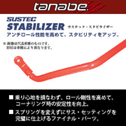 タナベ SUSTEC STABILIZER 車種：アルファード 型式：AGH40W 年式：2023/6- ポジション：フロント  TANABE 