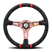 【正規品輸入品】 ULTRA RED ウルトラ レッド 35Φ U-02 ホーンボタンHB-18が付属します。ボス（ハブ）・アースリング・配線・取付ビス・レンチは付属しません。ボス（ハブ）側の付属品をご利用下さい。 MOMO 