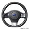 レアル ステアリング オリジナルシリーズ Dシェイプ 品番：SBA-BKC-BL 適合：レヴォーグ (VM4/VMG) H26.6～R2.10 / WRX STI (VAB) H26.8～ / WRX S4 (VAG) H26.8～  REAL