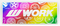 【通販限定/店舗受け取り不可】カラフルステッカー WORKホイールと同時購入で送料無料!! サイズ：W183xH70mm WORK