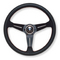 ナルディ ステアリング SPORTS タイプA ブラックパンチングレザー/ブラックスポーク（36φ）   NARDI